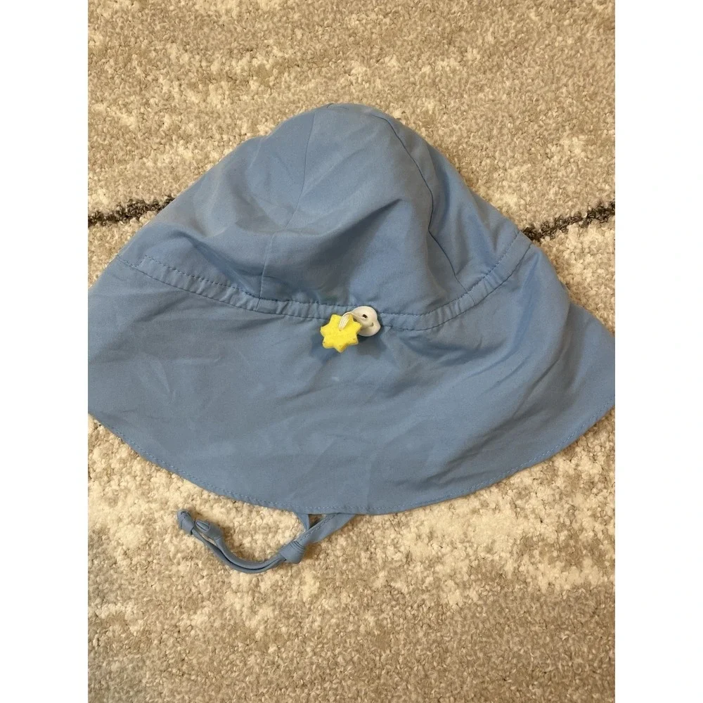 i play Blue‎ Sun Hat UPF 50+ Adjustable Strap 9-18 Months